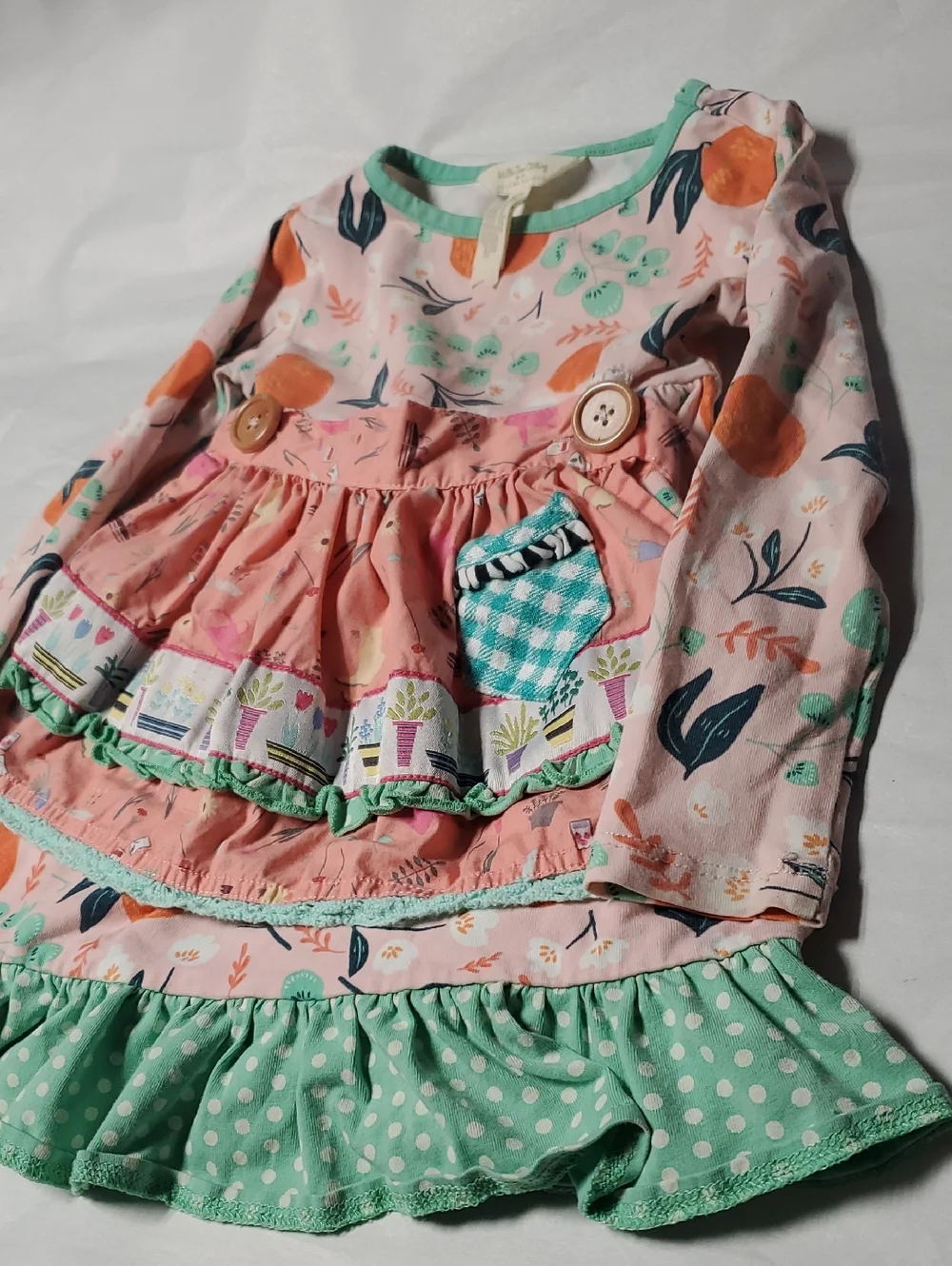 Matilda Jane Joanna Gaines Once Upon A Time Sweet Clementine Dress Size 2